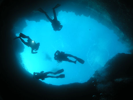 The fantastic Blue Hole at Gozo!